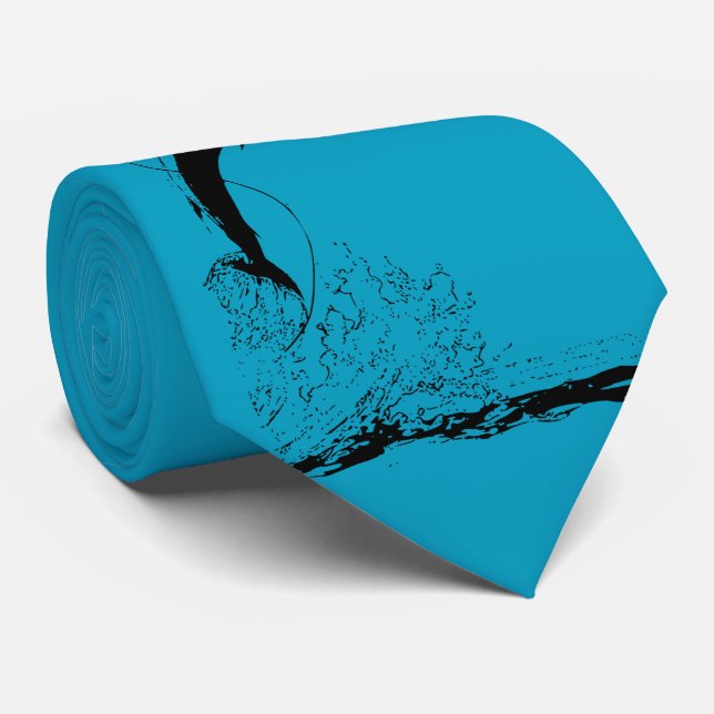 Gravata O salto do espadim (Rolled)