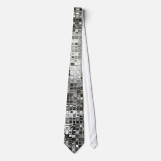 Gravata O Sequin de prata brilha o laço Glam dos homens do