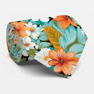 Gravata O Tie Retrohavaiano