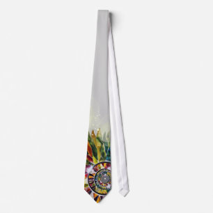 Gravata O vidro sae o casamento branco do laço japonês d