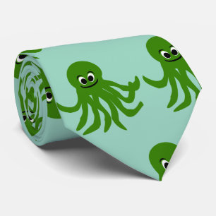 Gravata Octopus Design