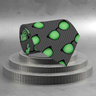 Gravata Óculos de geek - Programador/tema Dev striping