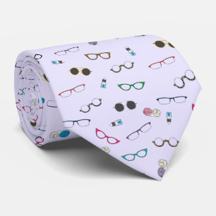 Gravata Óculos e lentes de contato