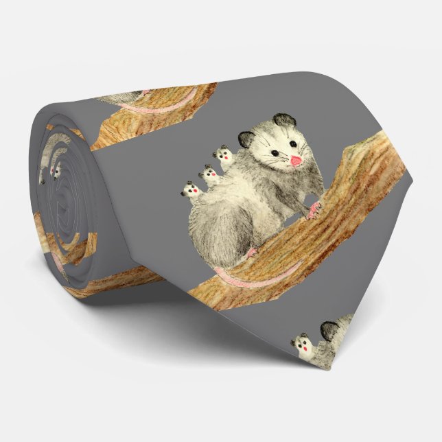Gravata Ogambm Mãe (Rolled)