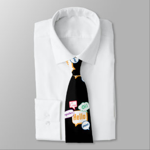 Gravata Olá  Línguas