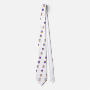 Gravata Olá! meu nome é manteiga da amêndoa