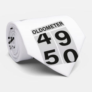 Gravata Oldometer de 50 anos