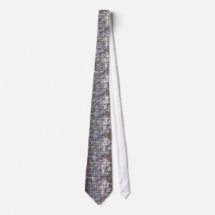 Gravata Olhar Sparkling de prata do Sequin