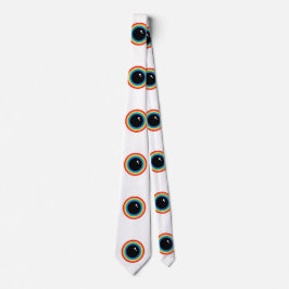 Gravata Olhos Arco-íris Legais