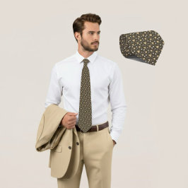 Gravata Olive Geometry Luxe