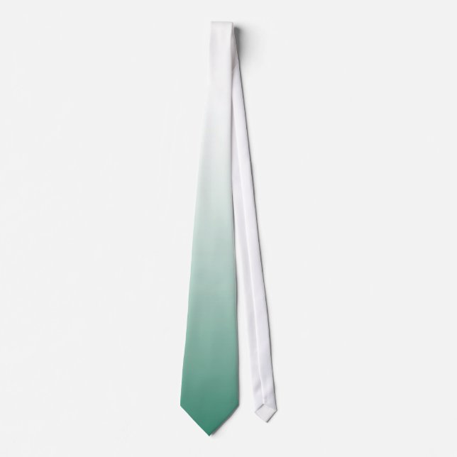 Gravata Ombre verde (Frente)
