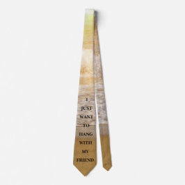 Gravata Ondas com Lema -