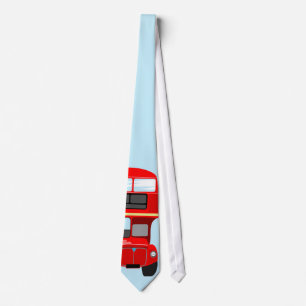 Gravata Ônibus vermelho