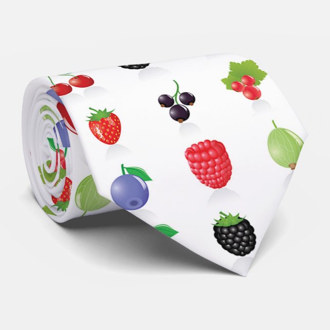 Gravata OPUS Berries (Rolled)