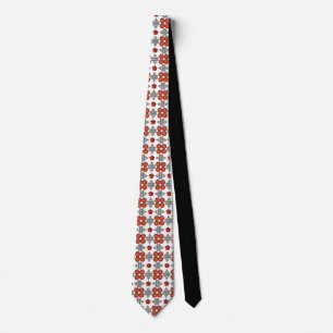 Gravata Orange Diamond Gemstone Art, Orange