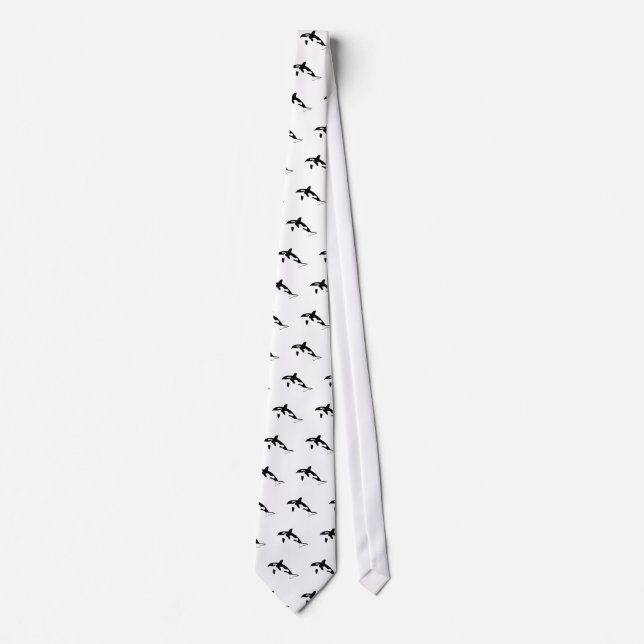 Gravata orca wal dolphin delphin schwertwal whale (Frente)