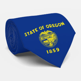 Gravata Oregon Flag