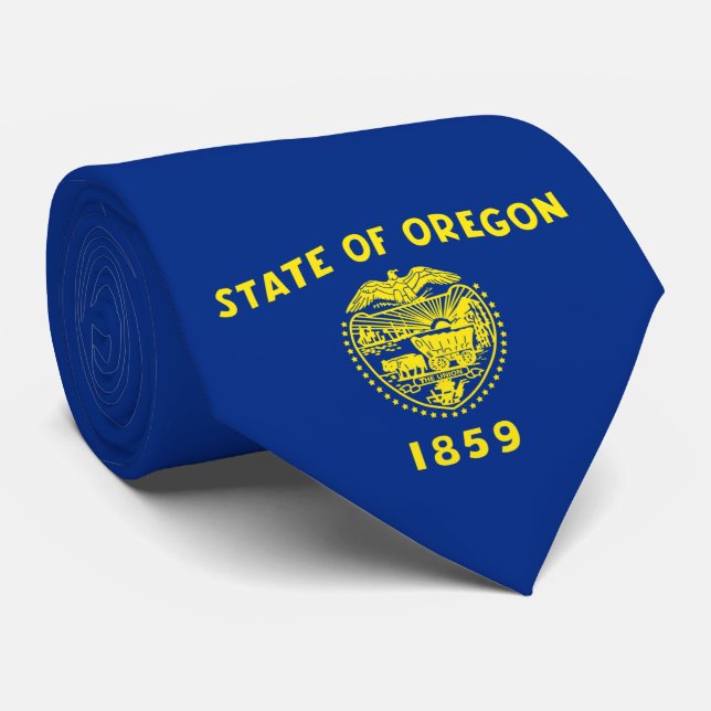 Gravata Oregon Flag (Rolled)