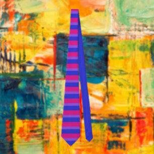 Gravata Orgulho Bissexual Tatilho: Unidade em Cada Greve