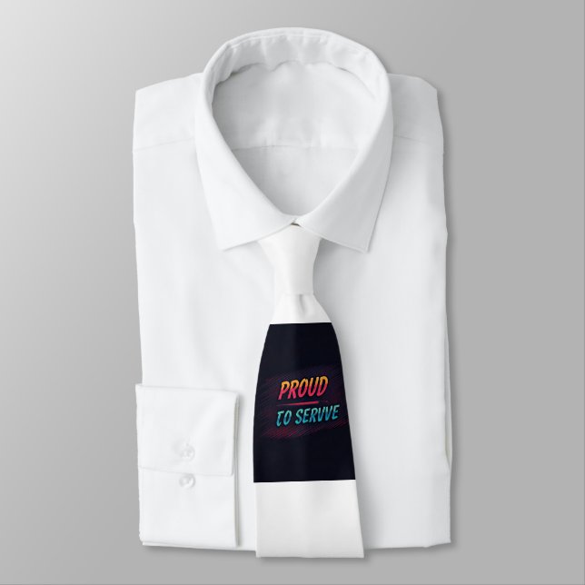 Gravata Orgulho de servir (Amarrado)