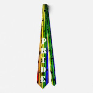 Gravata Orgulho gay Rainbow Bricks
