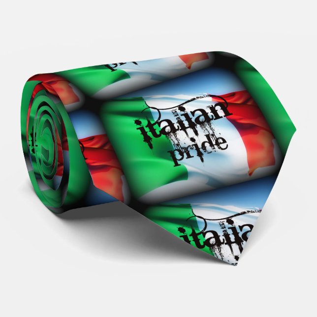 GRAVATA *** ORGULHO ITALIANO** TIE (Rolled)
