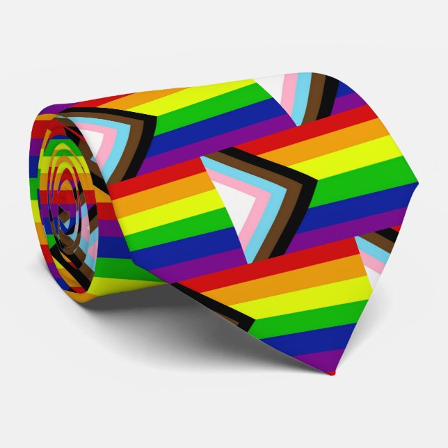 Gravata Orgulho LGBTQ+ (Rolled)