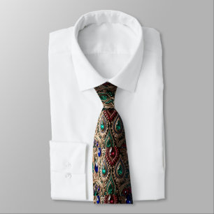 Gravata Ornamentado Elegante