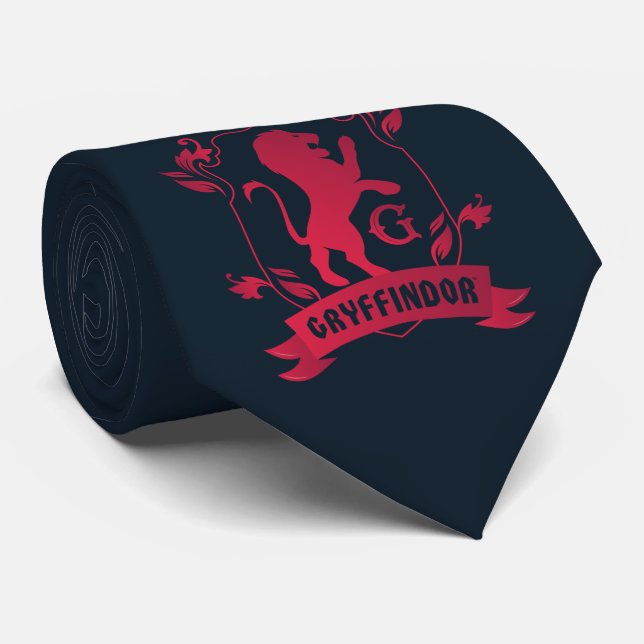 Gravata Ornamentado GRYFFINDOR™ House Crest (Rolled)