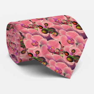 Gravata Orquídea Rosa