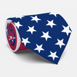 Gravata Os EUA embandeiram o laço americano da bandeira