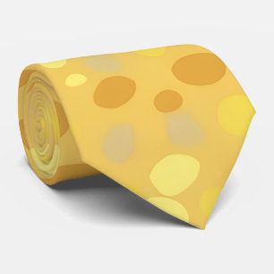 Gravata Ouro Confetti Pontos Colar