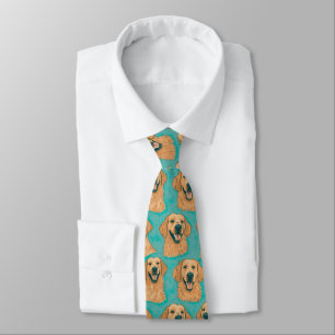 Gravata Ouro Retriever Tie