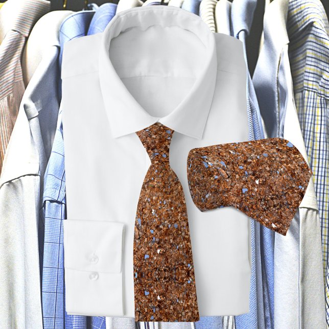 Gravata Ouro Vidro Na moda Castanha Bronze (Criador carregado)