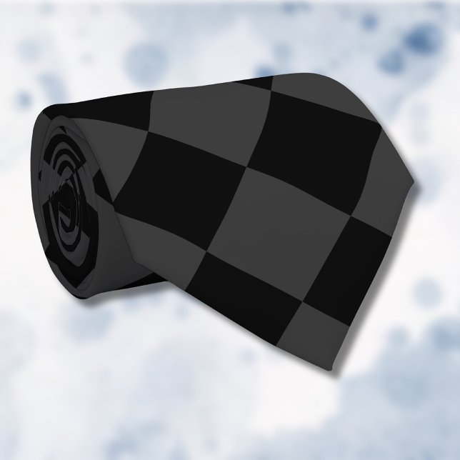 Gravata Ouros Pretos e Enfumaçados - Elegante e Eterno (Criador carregado)