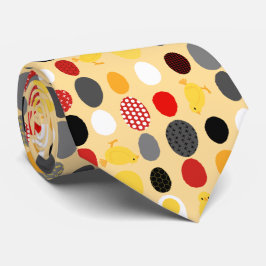 Gravata Ovos de frango do estilo moderno Geométrico Memphi