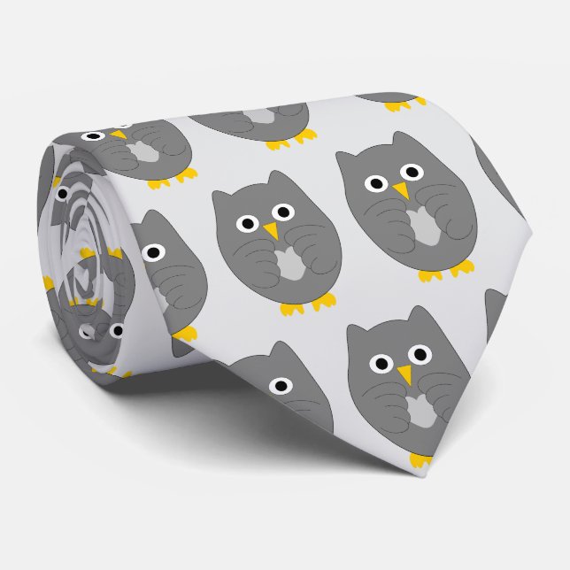 Gravata Owl Design (Rolled)