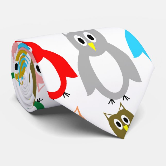 Gravata Owl Design (Rolled)