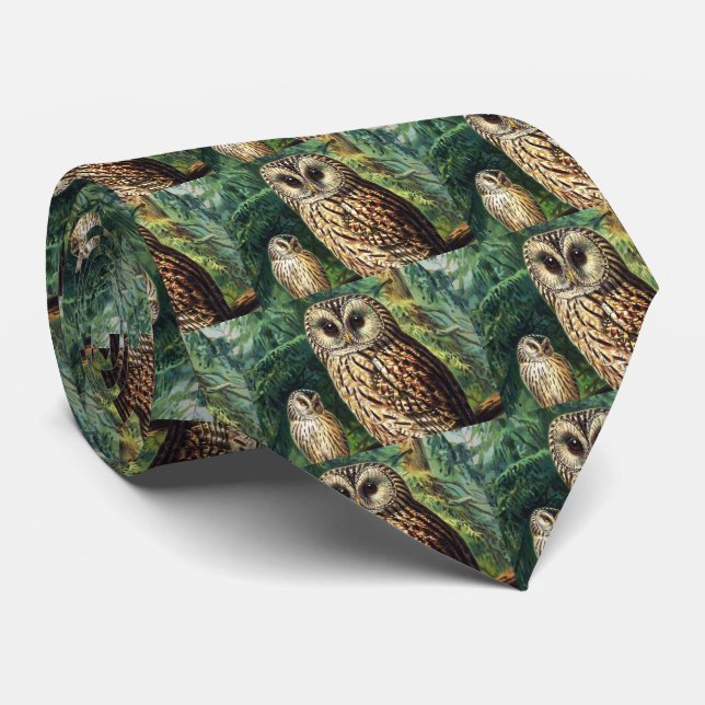 Gravata Owls (Rolled)