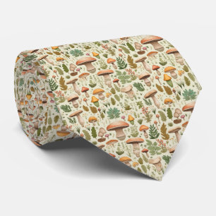 Gravata Padrão contínuo de Floresta de Cogumelos Outonais