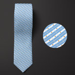 Gravata Padrão da Argentina<br><div class="desc">Flag of Argentina Pattern Necktie destaca as cores nacionais do país a distância,  empregando uma design inteligente e angular. Após uma inspeção mais atenta,  o padrão repetitivo,  sem descontinuidades,  de bandeiras minúsculas mostra a bandeira nacional do país de uma forma esteticamente agradável.</div>