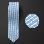 Gravata Padrão da Argentina<br><div class="desc">Flag of Argentina Pattern Necktie destaca as cores nacionais do país a distância,  empregando uma design inteligente e angular. Após uma inspeção mais atenta,  o padrão repetitivo,  sem descontinuidades,  de bandeiras minúsculas mostra a bandeira nacional do país de uma forma esteticamente agradável.</div>