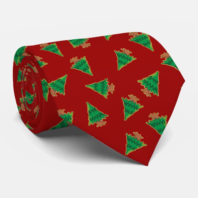 Gravata Padrão da árvore de Natal (Rolled)