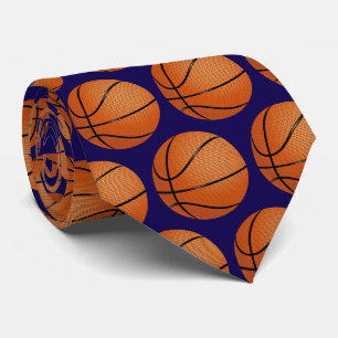 Gravata Padrão das bolas de basquete Presentes desportiv