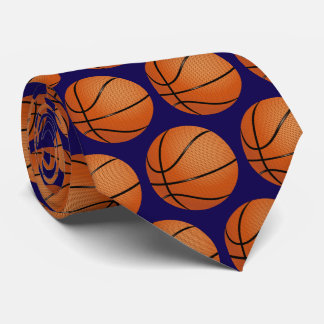 Gravata Padrão das bolas de basquete | Presentes desportiv