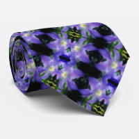 Padrão de Abstrato de Flor de Clematis Puro Suave