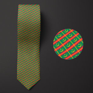 Gravata Padrão de Bandeira da Mauritânia