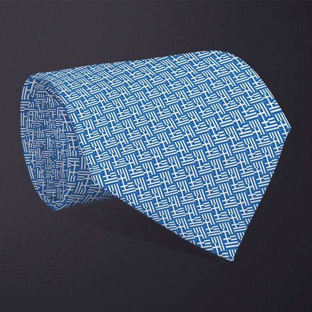 Gravata Padrão de bandeira patchwork da Grécia (Criador carregado)