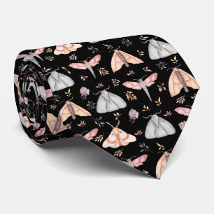 Gravata Padrão de Borboleta de Mariposa Floral
