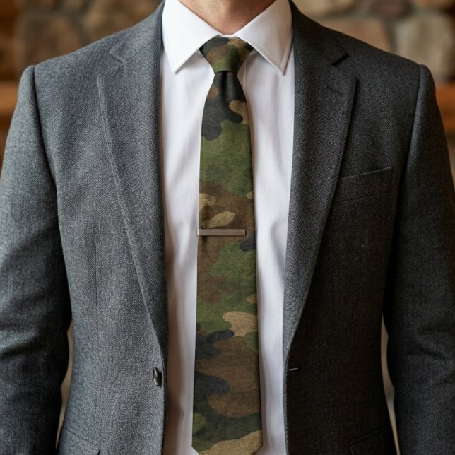 Gravata Padrão de Camuflagem Florestal Recon (Criador carregado)